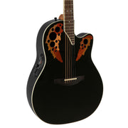 Ovation Pro Series Standard Elite Acoustic Electric Guitar - Black