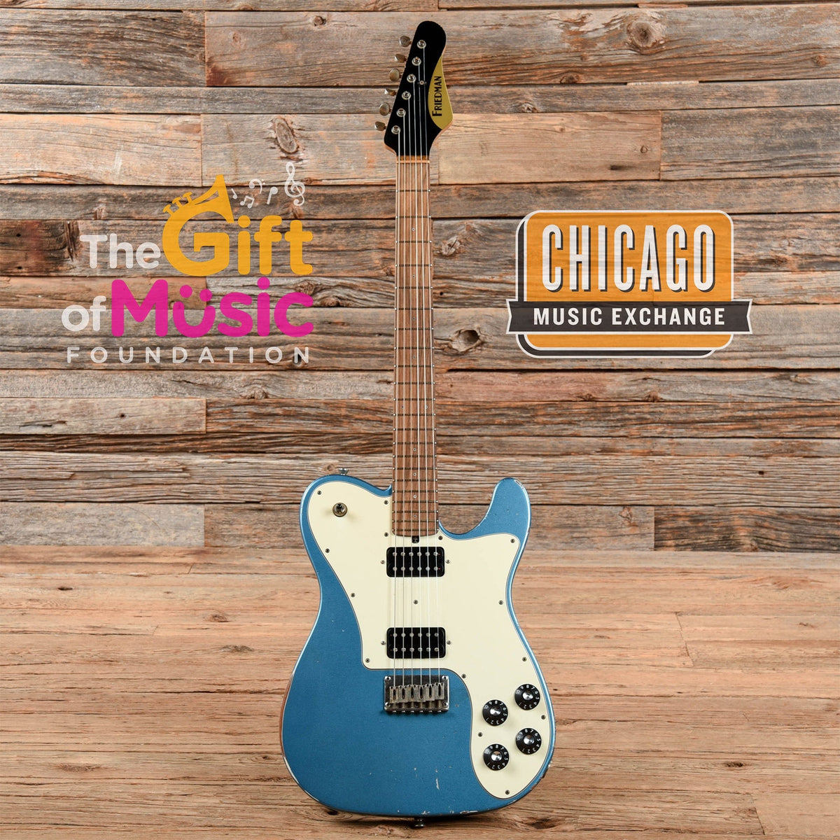 Friedman Vintage T MAH, RW, BLUE, PRCH, HH Lake Placid Blue 2015 - MUSICTONER