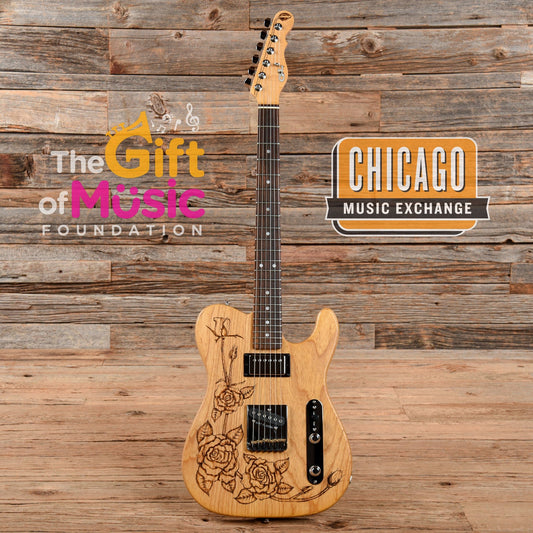 G&L ASAT Classic Bluesboy "The Roses" Limited Edition Tele Guitar - MUSICTONER