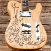 G&L ASAT Classic Bluesboy "The Roses" Limited Edition Tele Guitar - MUSICTONER