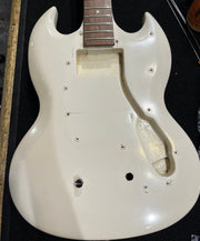 Gibson Melody Maker Bass White Refin 1966 - MUSICTONER