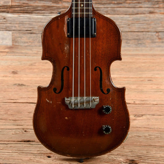 Gibson EB-1 Electric Bass Dark Mahogany 1958 - MUSICTONER