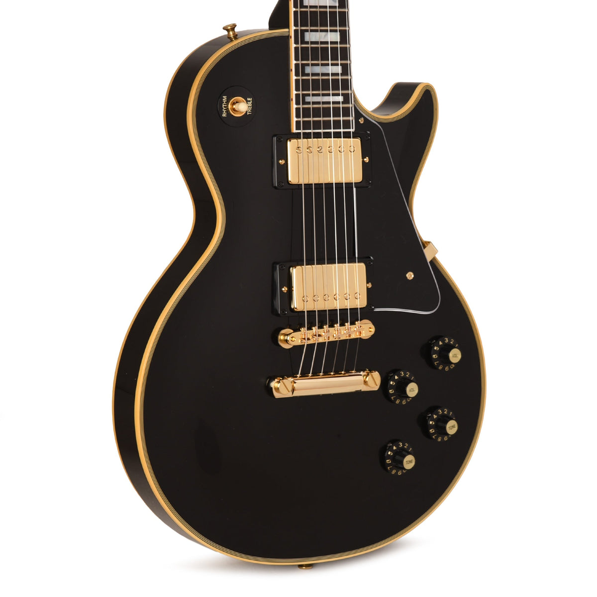 Gibson Custom Shop 1968 Les Paul Custom "CME Spec" Ebony VOS w/Chambered Body & Custom "S" Buckers - MUSICTONER
