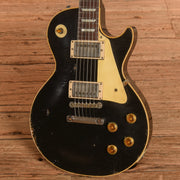 Gibson Murphy Lab '57 Les Paul Reissue Heavy Aged Ebony over Gold - MUSICTONER