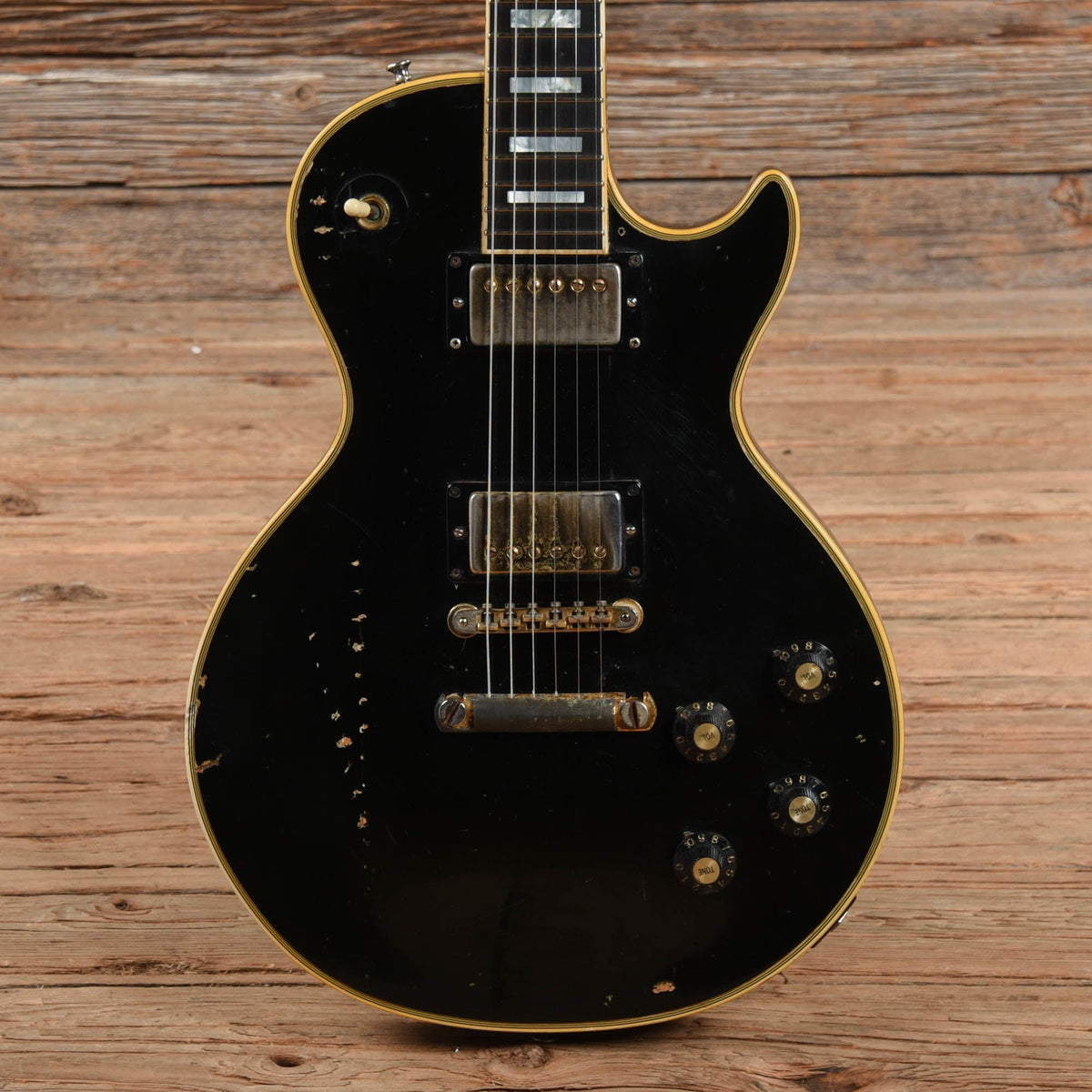 Gibson Les Paul Custom Black 1971 - MUSICTONER