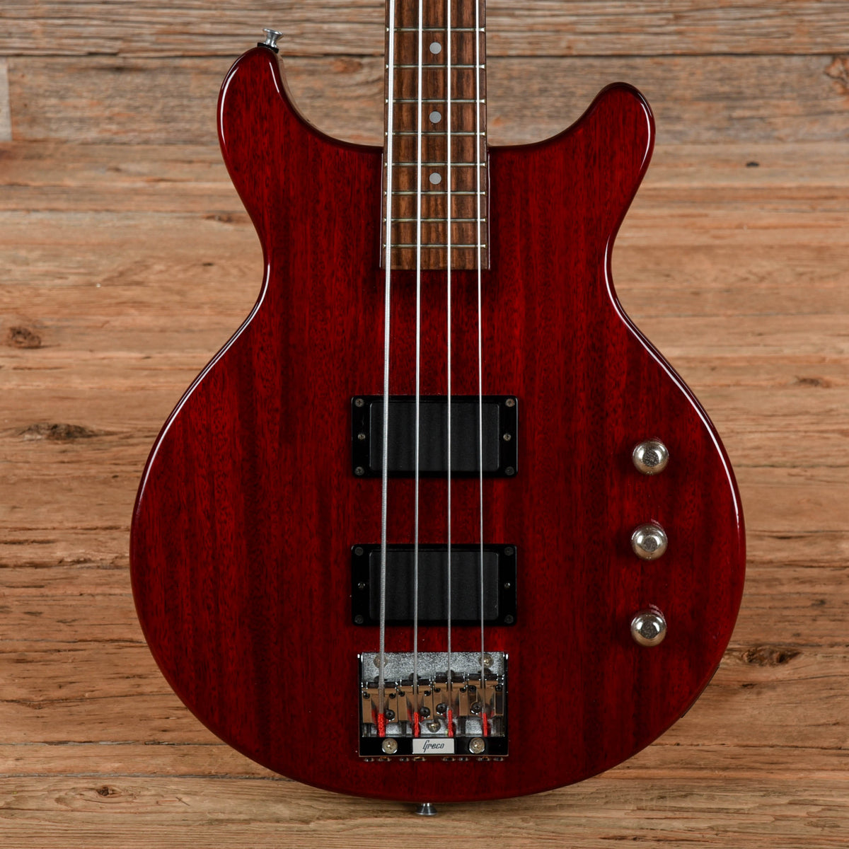 Greco TVB-65 Red 1989 - MUSICTONER