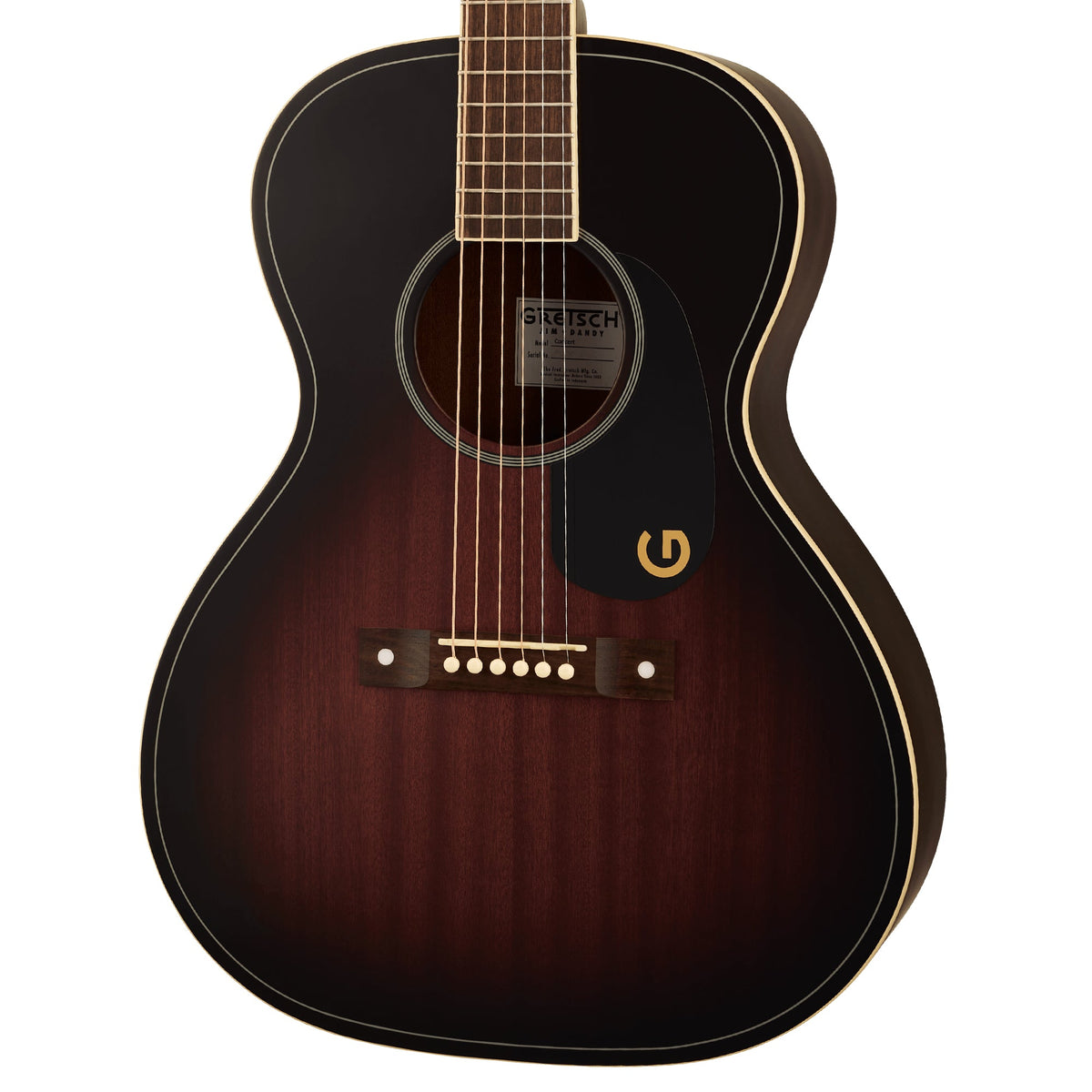 Gretsch Jim Dandy Concert Deep Cherry Burst - MUSICTONER