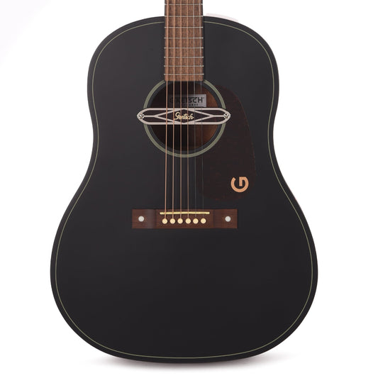 Gretsch Deltoluxe Dreadnought Acoustic Guitar Black Top - MUSICTONER