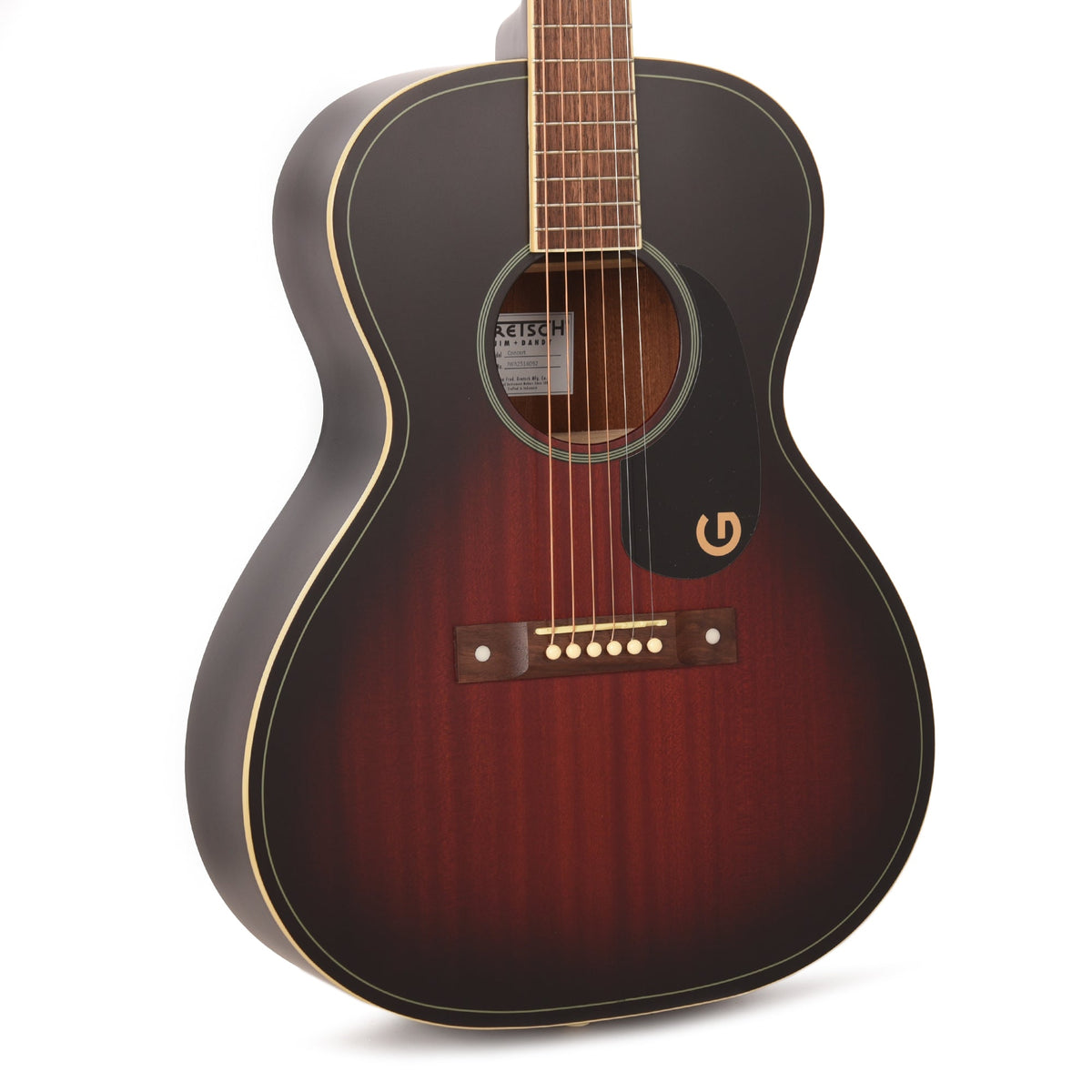 Gretsch Jim Dandy Dreadnought Deep Cherry Burst - MUSICTONER