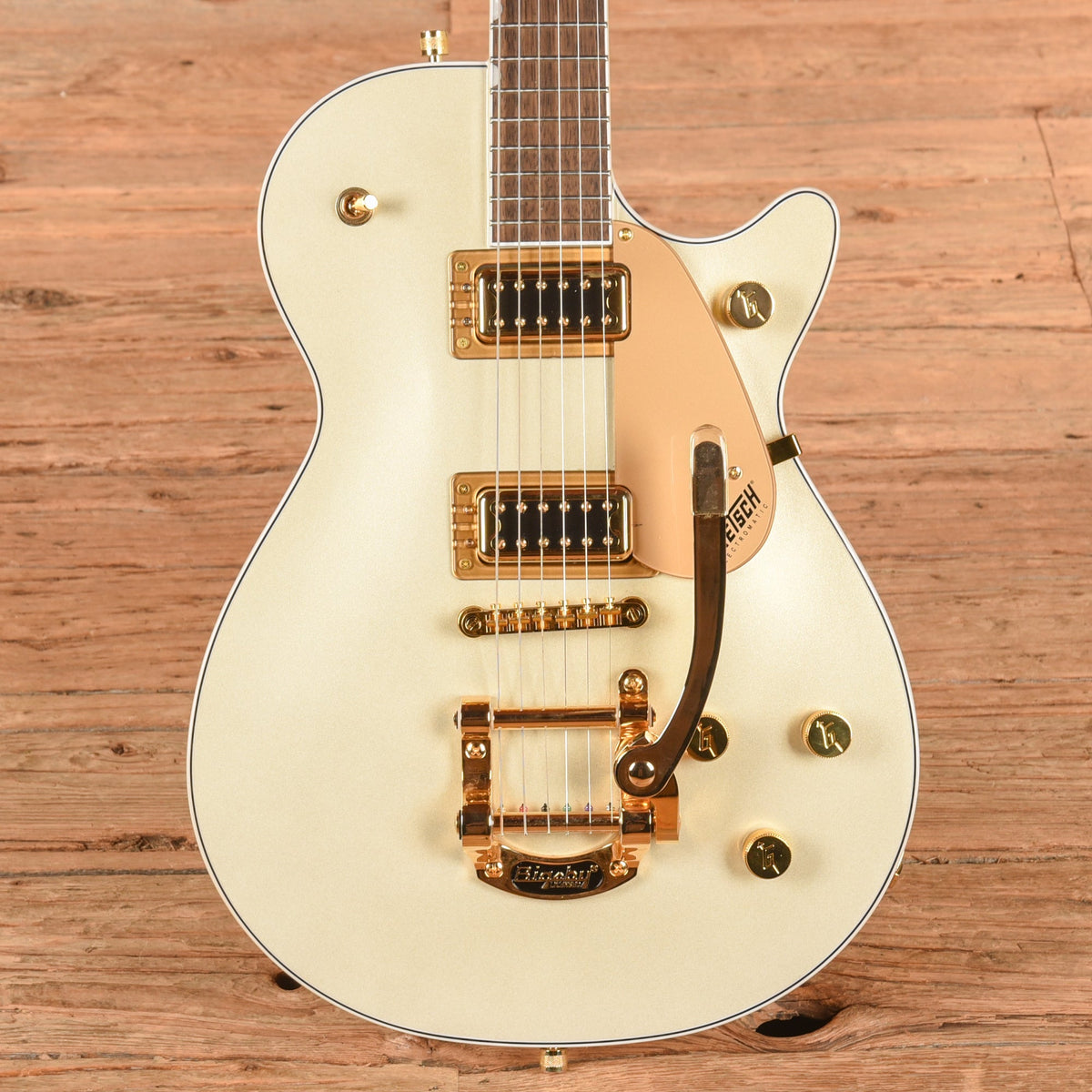Gretsch G5237TG Electromatic Jet Champaign White 2024 - MUSICTONER