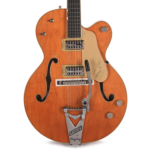 Gretsch G6120T-BSSMK Brian Setzer Signature Nashville Hollow Body '59 "Smoke" Smoke Orange - MUSICTONER