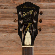 Harmony H1203 Sovereign X-Braced Conversion Natural 1960s - MUSICTONER