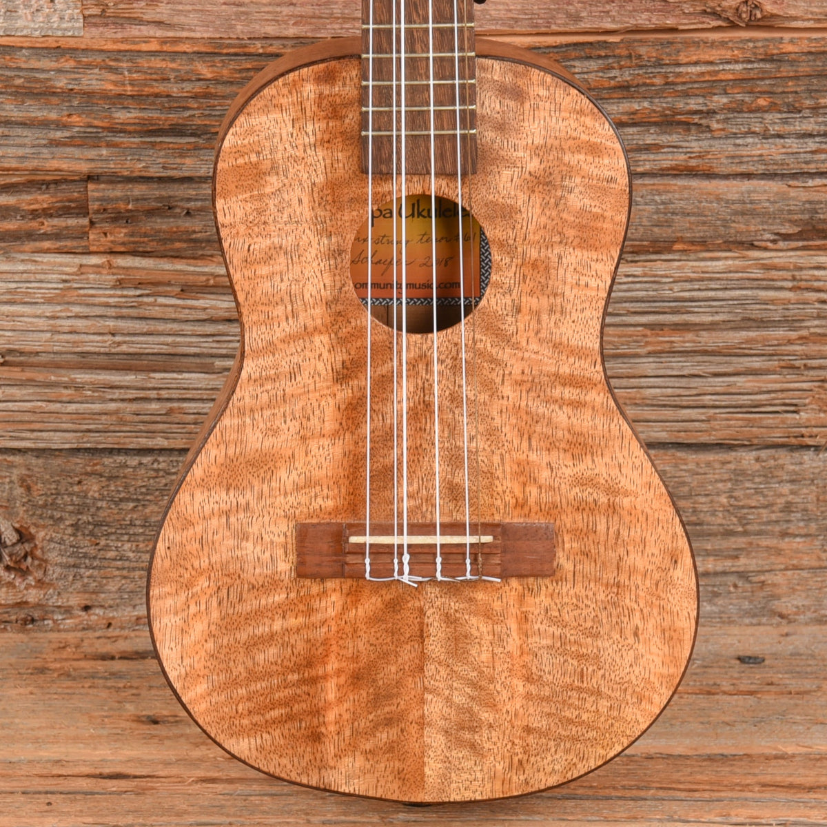 Ho'okipa Mango Six String Tenor Natural - MUSICTONER