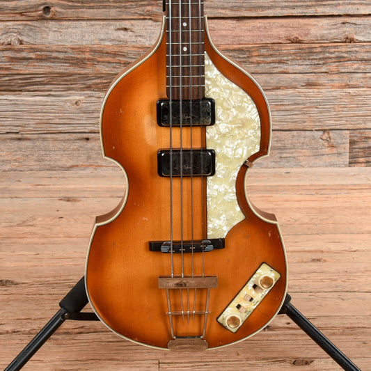 Hofner 500/1 "Vintage" '61 Cavern Violin Beatle Bass Relic Sunburst - MUSICTONER