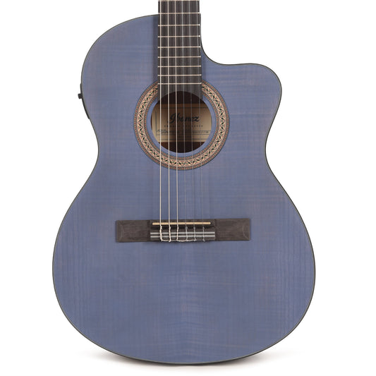 Ibanez GA5FMTCEOB Classical Acoustic Electric Guitar Open Pore Berry - MUSICTONER