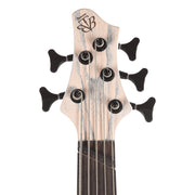 Ibanez BTB865MSTWF BTB Bass Workshop 5-String Electric Bass Multi scale Transparent White Flat - MUSICTONER