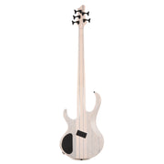 Ibanez BTB865MSTWF BTB Bass Workshop 5-String Electric Bass Multi scale Transparent White Flat - MUSICTONER