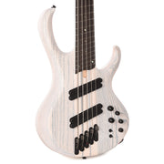 Ibanez BTB865MSTWF BTB Bass Workshop 5-String Electric Bass Multi scale Transparent White Flat - MUSICTONER