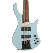Ibanez EHB605PRM EHB Ergonomic Headless Bass 5-String Purist Blue Matte - MUSICTONER