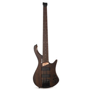 Ibanez EHB605WNF EHB Ergonomic Headless Bass 5-String Walnut Flat - MUSICTONER