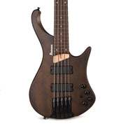 Ibanez EHB605WNF EHB Ergonomic Headless Bass 5-String Walnut Flat - MUSICTONER