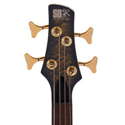 Ibanez SR300EDXFDM SR Standard Electric Bass Frozen Gold Matte - MUSICTONER