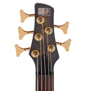 Ibanez SR305EDXFDM SR Standard 5-String Electric Bass Frozen Gold Matte - MUSICTONER