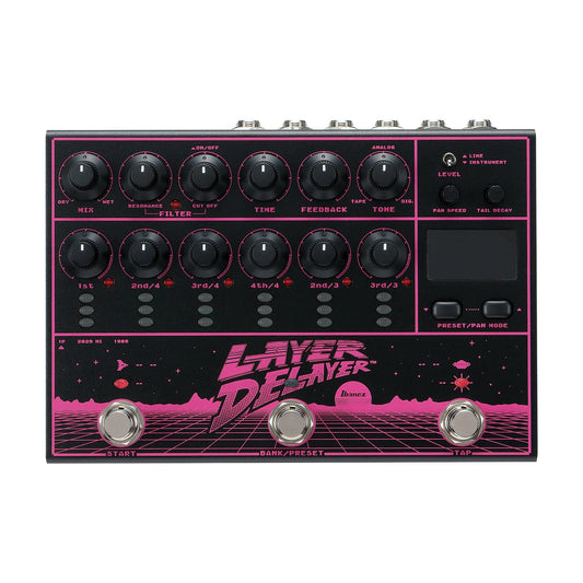 Ibanez LD303 Layer Delayer Multi Head Delay Pedal - MUSICTONER