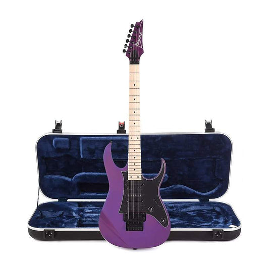 Ibanez RG550 RG Genesis Collection Purple Neon w/Ibanez Molded Hardshell Case - MUSICTONER