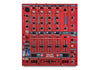 DJ-Tech DDM-3000R Professional DJ Mixer with Effects and BPM - Red