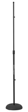 JamStands JS-MCRB100 Round Base Microphone Stand with Adjustable Height