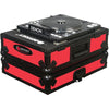 Odyssey FRCDJBK-RED Flight Ready CD Player Case (Black and Red)