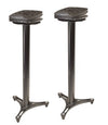Ultimate Support MS-100B Angled Monitor Stands, 1 Pair