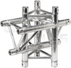 Global Truss TR-4098 1.64ft. (0.5m) 4-Way Vertical Cross Junction