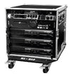 Marathon MA-10UAD21W Professional Amp Rack with Wheels