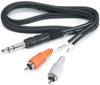 Hosa 1-4 TRS To RCA Insert
