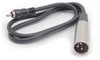 Hosa XLR Male to RCA 3ft