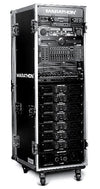Marathon MA-33UADW Professional Amp Rack with Wheels