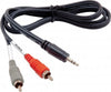 Hosa 1-8in to Dual RCA