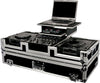 Odyssey FZGS12CDJW Flight Zone Glide Style Laptop DJ CD Mixer Coffin with Wheels