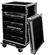 Marathon MA-20UADW Professional Amp Rack with Wheels