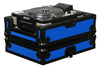 Odyssey FRCDJBK-BLUE Flight Ready CD Player Case (Black and Blue)