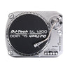DJ-Tech SL-1300 MK6 Quartz Drive DJ Turntable - Silver