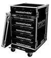 Marathon MA-16UADW Professional Amp Rack with Wheels