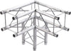 Global Truss SQ-F24-C30 1.64ft. (0.5m) 3-Way 90 Degree Corner