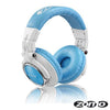 Zomo HD-1200 Professional DJ Headphones - White-Blue