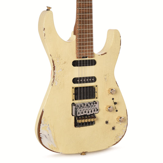 Jackson Custom Shop Special Edition PC1 Phil Collen Nitro Tour Relic Vanilla Shake - MUSICTONER