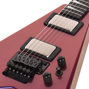 Jackson Custom Shop USA Special Edition Rhoads Blue Red Flip Flop - MUSICTONER