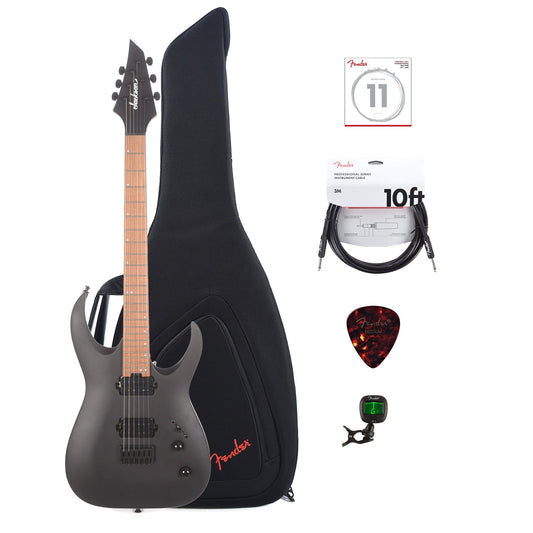 Jackson Pro Series Signature Misha Mansoor Juggernaut HT 6 Standard Satin Black w/Gig Bag, Tuner, (1) Cable, Picks and…
