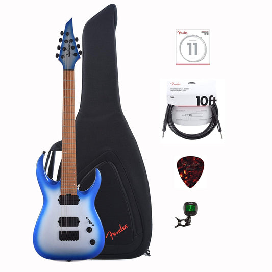 Jackson Pro Series Signature Misha Mansoor Juggernaut HT 7 Standard Blue Sky Burst w/Gig Bag, Tuner, (1) Cable, Picks and…